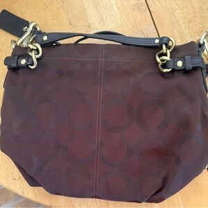 Elegant Brown Designer Shoulder Bag